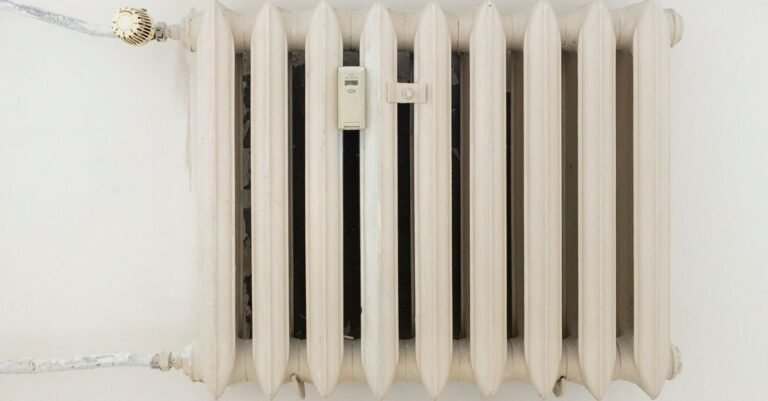 Thermostatventil an einem Heizkörper